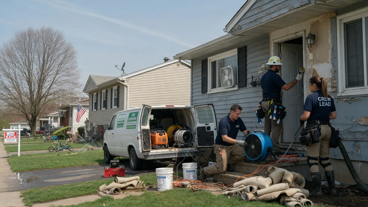 Flood Cleanup in Blairstown, NJ near me
